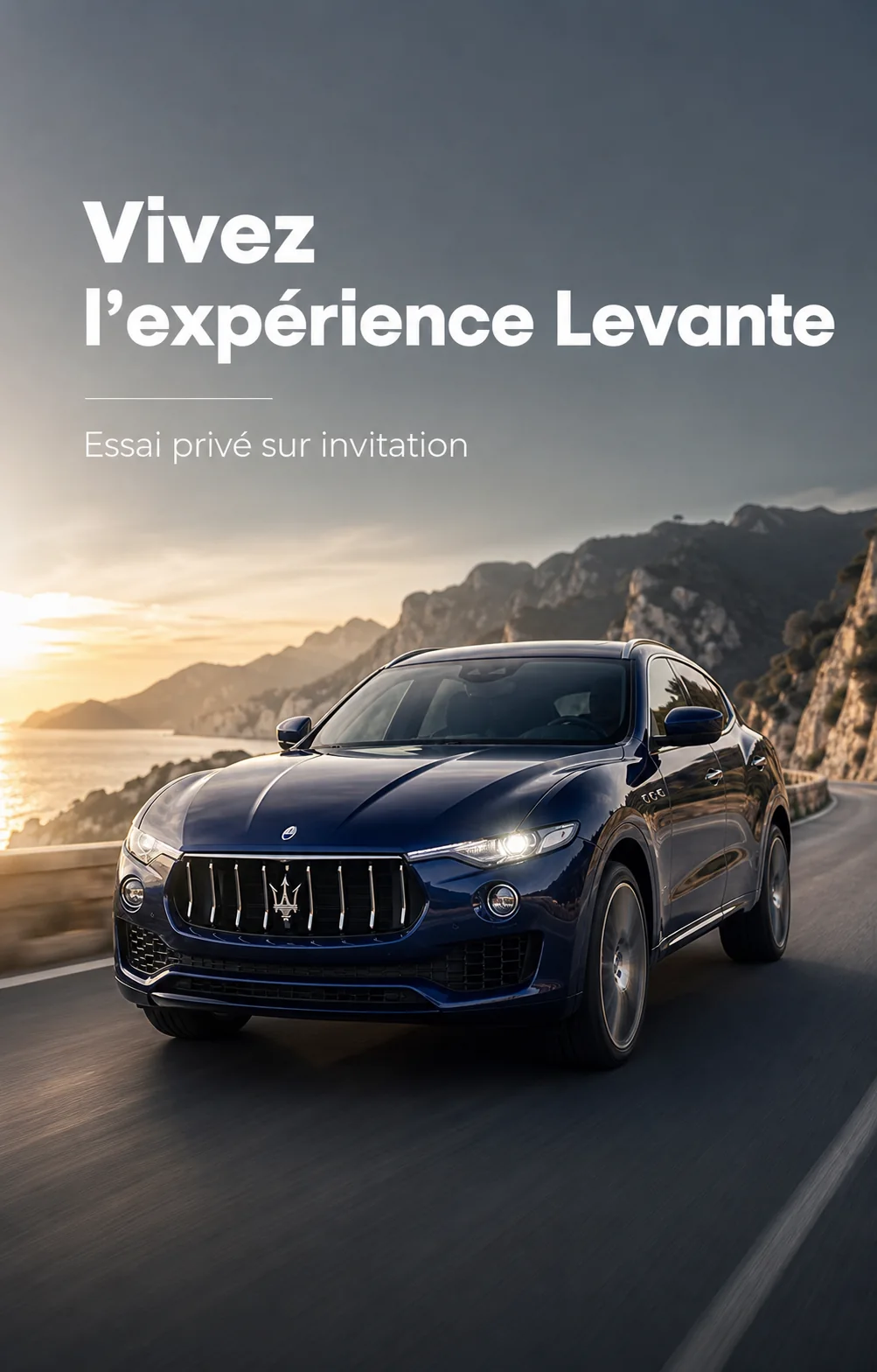 Essai privé Levante - Déclinaison verticale
