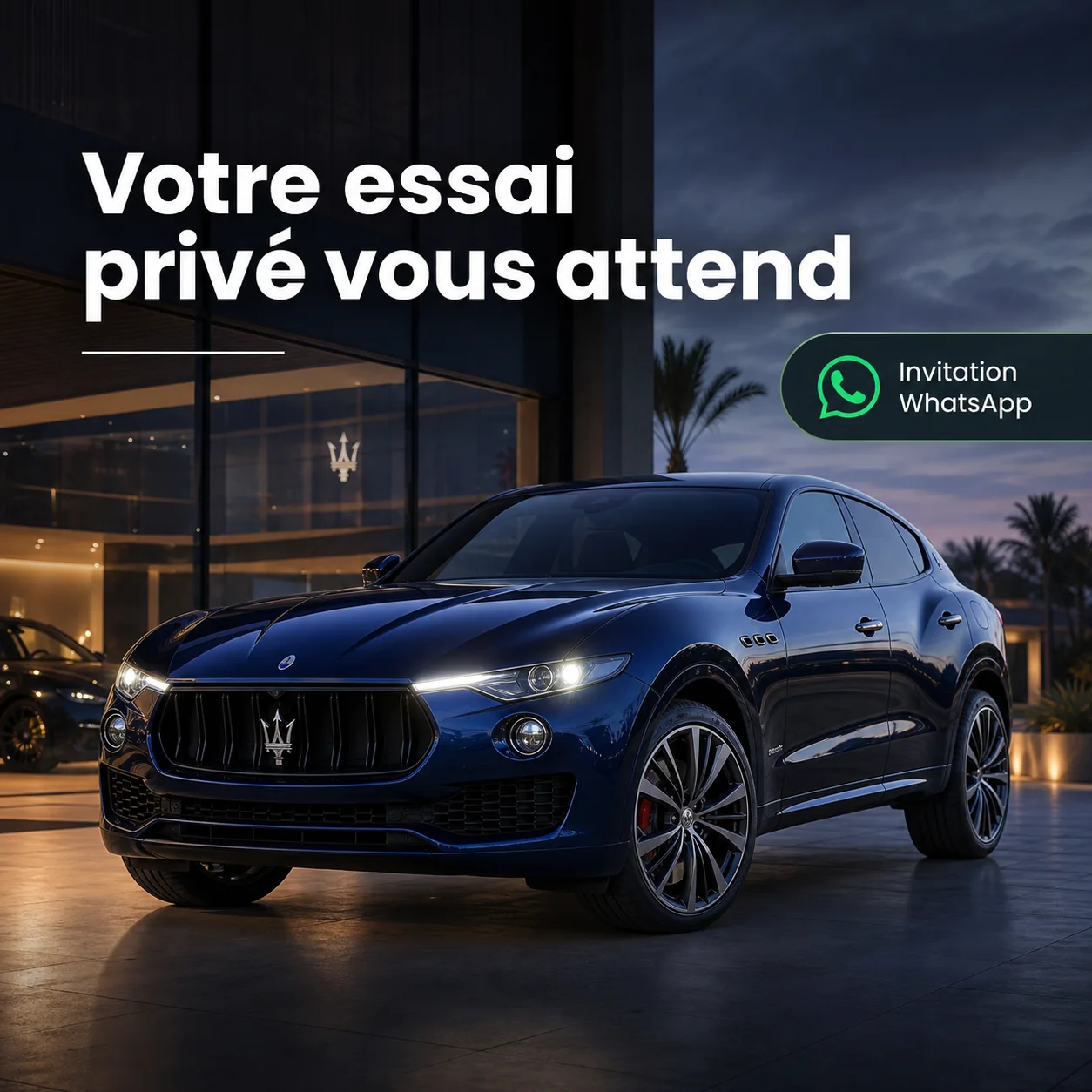 Invitation WhatsApp - Social feed