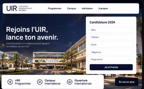 Landing page - Conversion