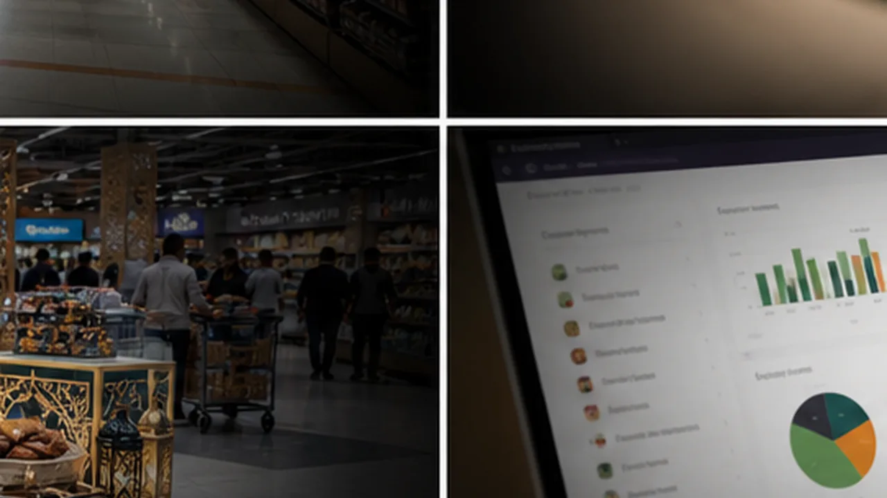 Commercial peaks campaign for Grocery retail