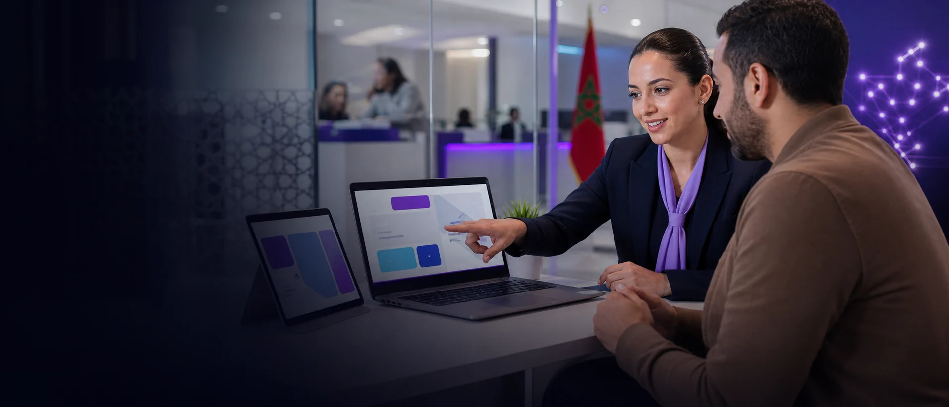 Information platforms campaign for Institutional